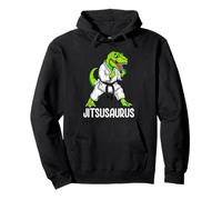 Jitsusaurus Jiu Jitsu Brazillian Ju Jitsu BJJ Uomini Ragazzi Bambini Felpa con Cappuccio