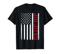 Jiu Jitsu Bandiera Americana Brazillian Ju Jitsu Uomini Donne Bambini Maglietta