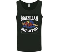 Jiu Jitsu Brasiliano Uomo Canotta Maglia