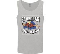 Jiu Jitsu Brasiliano Uomo Canotta Maglia