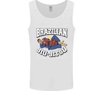 Jiu Jitsu Brasiliano Uomo Canotta Maglia
