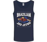 Jiu Jitsu Brasiliano Uomo Canotta Maglia