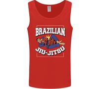 Jiu Jitsu Brasiliano Uomo Canotta Maglia