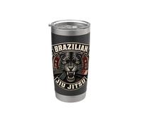 Jiu-jitsu Brasiliano - Vintage Bjj Grappling Mma Bicchiere termico in acciaio inox doppia parete