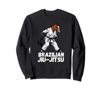 Jiu-Jitsu Cavallo Brasiliano Gi Cintura Nera Artista di Arti Marziali Felpa