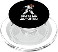 Jiu-Jitsu Cavallo Brasiliano Gi Cintura Nera Artista di Arti Marziali PopSockets PopGrip per MagSafe