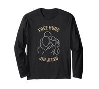 Jiu Jitsu Free Hugs - Abbracci gratuiti, BJJ MMA Maglia a Manica