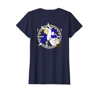 Jiu Jitsu Girls Strength, Stampa sul Retro Maglietta