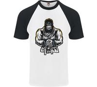 Jiu Jitsu Gorilla MMA Arti Marziali Karate Uomo T-Shirt S/S