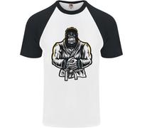 Jiu Jitsu Gorilla MMA Arti Marziali Karate Uomo T-Shirt S/S