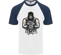 Jiu Jitsu Gorilla MMA Arti Marziali Karate Uomo T-Shirt S/S