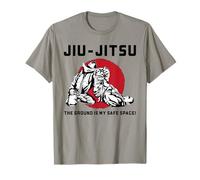 Jiu Jitsu Grappling - Il Terreno è Il Mio Spazio Sicuro - MMA BJJ Maglietta