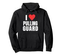 Jiu Jitsu I Love Pulling Guard Funny BJJ Gi No Gi Fighter Felpa con Cappuccio