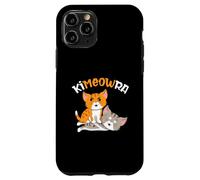 Jiu Jitsu & Kawaii Gatto BJJ Arte Marziale Brasiliana Kimeowra Custodia per iPhone 11 Pro
