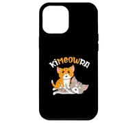 Jiu Jitsu & Kawaii Gatto BJJ Arte Marziale Brasiliana Kimeowra Custodia per iPhone 12 Pro Max