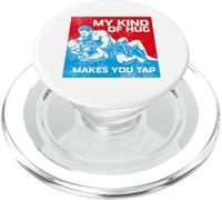 Jiu Jitsu MMA Il mio tipo di abbraccio ti fa toccare brasiliano BJJ PopSockets PopGrip per MagSafe