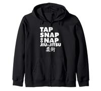 Jiu-Jitsu Tap Snap o Nap Felpa con Cappuccio