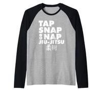 Jiu-Jitsu Tap Snap o Nap Maglia con Maniche Raglan