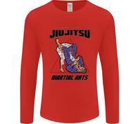 Jiu Jitsu Word Nuvola Mma Misto Arti Marziali Uomo Maniche