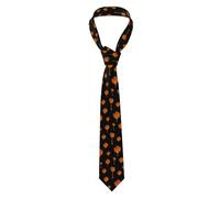 JIUFOTK Mens Silk Ties, Graffiti Basketball Sports Abstract Black Neckties For Men, Fashion Business Casual Wedding Ties, Unique Gift For Dad, Husband, Groom