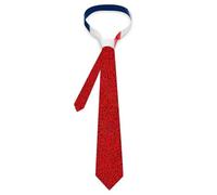 JIUFOTK Norway Flag Norwegian Elk Classic Ties for Men Trendy Graphic Printing Necktie Wedding Business