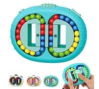 jiuhao Giocattolo rotante a forma di cubo di fagioli magici, giocattolo portatile con fagioli magici, gioco da dita, antistress, puzzle per bambini, adolescenti, adulti, palla smistamento infinito