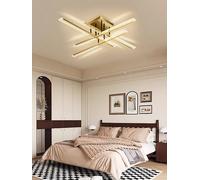 JIUJIUCC Lampada da soffitto a LED dimmerabile Design elegante Linea elegante Colore della lampada e luminosità regolabili Telecomando adatto per soggiorno camera da letto (8 teste)