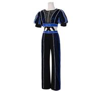 JIULINGHOU The Musical Catherine Parr Cosplay Costume Sei Teatro Musicale Blu Vestito Vestito Festa di Halloween
