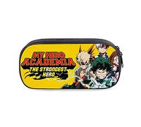 Jiumaocleu Anime My Hero Academia, astuccio grande capienza, leggero e impermeabile, per ufficio, cancelleria scolastica, per studenti, adolescenti, ragazze e adulti, Tipo 4., 20x10x4.5CM,