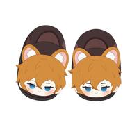 Jiumaocleu Anime Nakahara Chuuya Pantofole in cotone Nakahara Chuuya Figure Calde Scarpe antiscivolo Indoor House Shoes Memory Foam Pantofole Taglia 36-39, Nakahara Chuuuya, Small