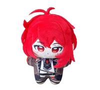 Jiumaocleu Anime Soft Figure Raiden Shogun/Venti/Xiao/Yae Miko bambola di peluche 10 CM ciondolo carino decorazione borsa auto Anime Merch periferica per i fan