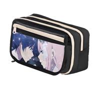 Jiumaocleu Anime Zero Two Astuccio Zero Two Portapenne Grande Capacità High School Astuccio per Studenti Ritorno a Scuola Regali 21 * 8 * 13 cm, Tipo 2, 21*8*13cm, Astuccio