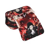 Jiumaocleu Astuccio anime BSD per ragazzi e ragazze, astuccio a doppio strato con personaggi di Nakahara Chuuya/Dazai Osamu, astuccio per studenti 21 x 7,5 x 10 cm, Tipo 2, 21*7.5*10cm, Astuccio