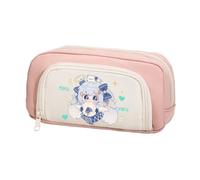 Jiumaocleu Astuccio per penne a tema anime Miku, astuccio per penne Miku, astuccio per cancelleria di grande capacità, astuccio per cancelleria con cerniera, per studenti, Miku 21, 20cm*5cm*10cm