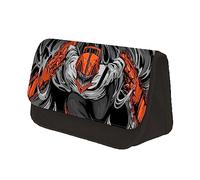 Jiumaocleu Chainsaw Man Pencil Case Anime, astuccio Denji, astuccio portatile, grande capacità, per la scuola, per bambini e adolescenti, Tipo 3, 22x7.5x13cm, Astuccio per matite