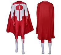 Jiumaocleu Costume Cosplay Invincibile, Mark Grayson Cosplay Tuta Omni-Man Costume Tuta Atom Eve Abiti Anime Gioco di Ruolo Completo Set Completo Abbigliamento