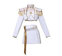 Jiumaocleu Costume cosplay Rumi Mira Outfit Anime Zoey/Mira Cosplay con parrucca, top da donna, gonna, gioco di ruolo, uniforme per spettacoli teatrali, uniforme per Halloween