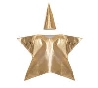 Jiumaocleu Costume natalizio da stella, per bambini e adulti | Divertente vestito natalizio per feste di Natività, spettacoli teatrali