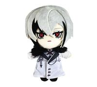 Jiumaocleu Cuscino morbido a forma di anime Arlecchino, 20 cm, per divano, decorazione per la casa, da collezione per i fan