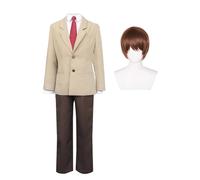 Jiumaocleu Death Note Costume cosplay Light Yagami Cosplay uniforme scuola completo set completo gioco di ruolo per Carnevale Halloween Party