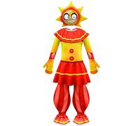 Jiumaocleu Five Nights - Costume per cosplay, sundrop e moondrop Jumpsuit Bodysuits Security Breach Sister Location Outfit Uniform Horror Costume per Halloween Party Dress Up