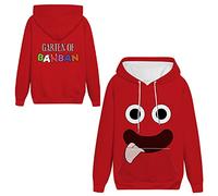 Jiumaocleu Garten of Banban - Felpa con cappuccio, stile casual, a maniche lunghe, con coulisse e tasca frontale, per bambini e adulti