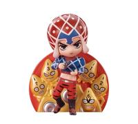 Jiumaocleu Guido Mista Figure JJBA Statua - Mini Guido Mista Figure Statue Q Action Figure Scultura in PVC Figurine da Collezione 9 CM