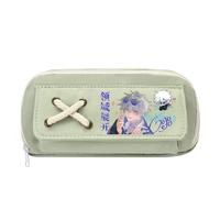 Jiumaocleu JJK - Astuccio per penne anime per ragazzi e ragazze, anime Geto Suguru/Gojo Satoru, Nanami Kento, astuccio per matite per studenti 21 x 5,5 x 11 cm, Tipo 11, 21*5.5*11cm, Astuccio