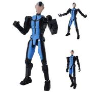 Jiumaocleu Mark Grayson Action Figure, Atom Eve/Omni Man/Nolan Grayson Articolazioni Mobili Figure Stampate 3D Multi-Joint Figure Figurine da Collezione Decorazione Desktop Regalo 12 CM