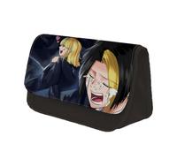 Jiumaocleu Mashle: Magic and Muscles - Astuccio per matite Mash Burnedead, grande capacità, astuccio per cancelleria anime, con doppia cerniera, organizer da scrivania portatile per studenti, Tipo 4.,