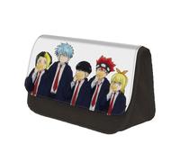 Jiumaocleu Mashle: Magic and Muscles - Astuccio per matite Mash Burnedead, grande capacità, astuccio per cancelleria anime, con doppia cerniera, organizer da scrivania portatile per studenti, Tipo 8.,