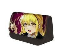 Jiumaocleu Mashle: Magic and Muscles - Astuccio per matite Mash Burnedead, grande capacità, astuccio per cancelleria anime, con doppia cerniera, organizer da scrivania portatile per studenti,