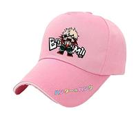 Jiumaocleu My Hero Academia Hat Midoriya Izuku, Todoroki Shouto, Bakugō Katsuki Anime Baseball Caps Accessori Cosplay Cappellini Cappello Casual Regolabile Cappello Estivo, Tipo 4, M