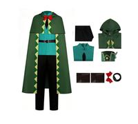 Jiumaocleu Re:0 - Set completo di giacca e pantaloni per cosplay di Otto | Costume anime Otto Suwen con cappello, costume uniforme giapponese, festa di Carnevale di Halloween, abiti Comic-Con